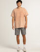 RSQ Mens Mid Length  9" Chino Shorts image number 2