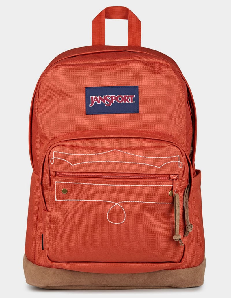 jansport backpack sizde Big Student With a side H2O pouch and a top accessory pocket JanSport Skip Pack - Smokey
