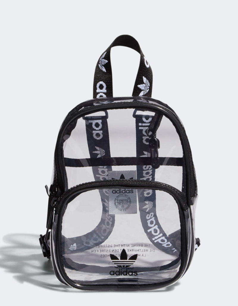 ADIDAS Originals Clear Black Mini Backpack image number 0