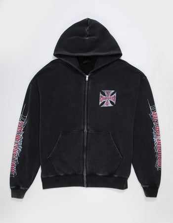 WEST COAST CHOPPERS Crawler Mens Zip-Up Hoodie Primary Image