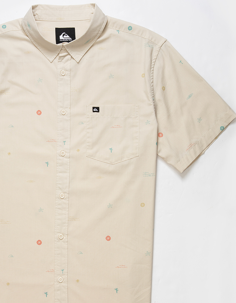 QUIKSILVER Mini Mo Classic Mens Button Up Shirt image number 1