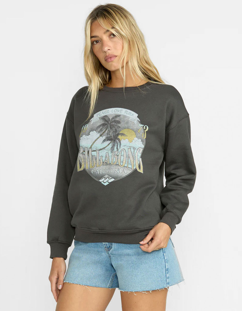 BILLABONG Wonderland Calls Womens Crewneck Sweatshirt image number 2