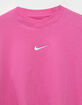 NIKE Essentials Girls Boxy Tee image number 2
