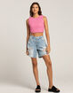 DAZE 1999 Womens Denim Shorts image number 5