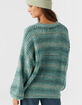 O'NEILL Bayou Ombre Womens Striped Slouchy Sweater image number 2