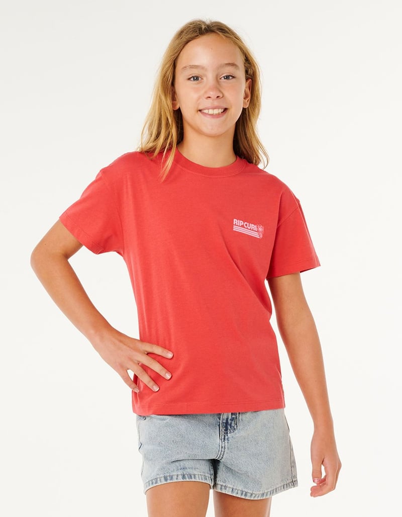RIP CURL Ocean Break Relaxed Girls Tee image number 0