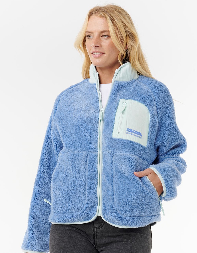 RIP CURL Shore Break Polar Fleece Womens Jacket image number 0