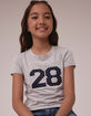 FULL TILT Dot Fill 28 Girls Tee image number 4