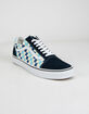 VANS Checkered Old Skool Blue Topaz Shoes image number 2