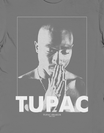 TUPAC Praying Hands Unisex Tee Alternative Image