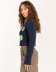 NFL Seattle Seahawks Womens Long Sleeve Baby Tee image number 3