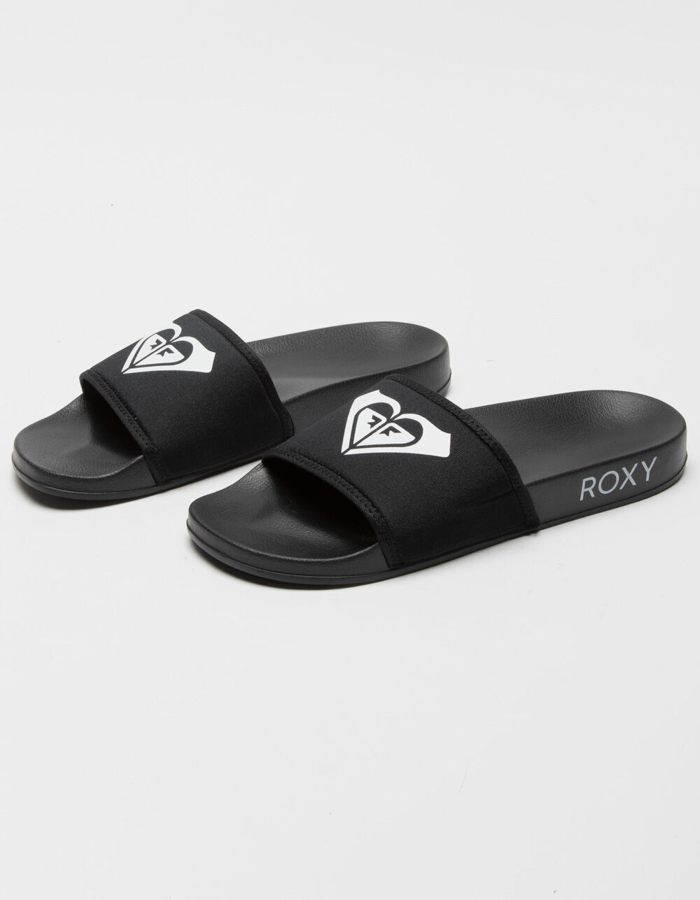 roxy black slides