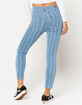 RSQ High Rise Ankle Skinny Stripe Womens Skinny Jeans image number 4