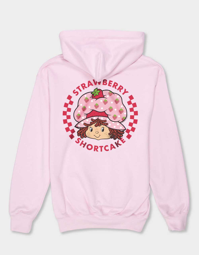 STRAWBERRY SHORTCAKE Circle Checkers Unisex Kids Hoodie image number 1