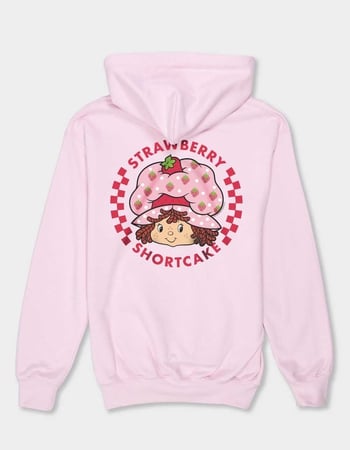 STRAWBERRY SHORTCAKE Circle Checkers Unisex Kids Hoodie Alternative Image
