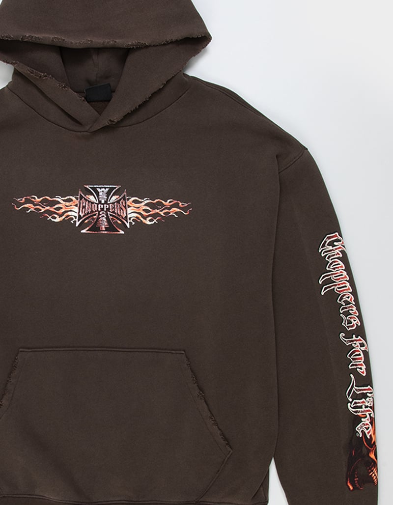 WEST COAST CHOPPERS No Cash Mens Hoodie image number 4