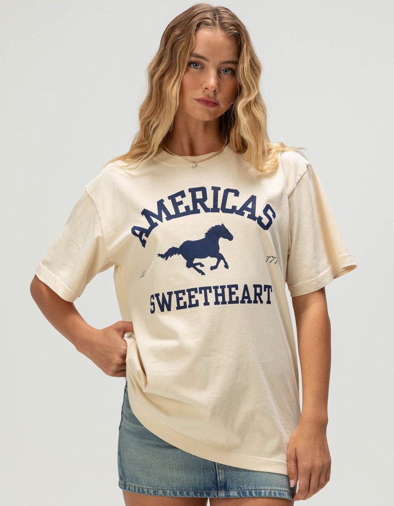 HOMEWURK Sweetheart Womens Boyfriend Tee image number 0