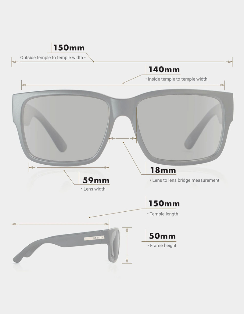 MADSON Classico Polarized Sunglasses image number 6