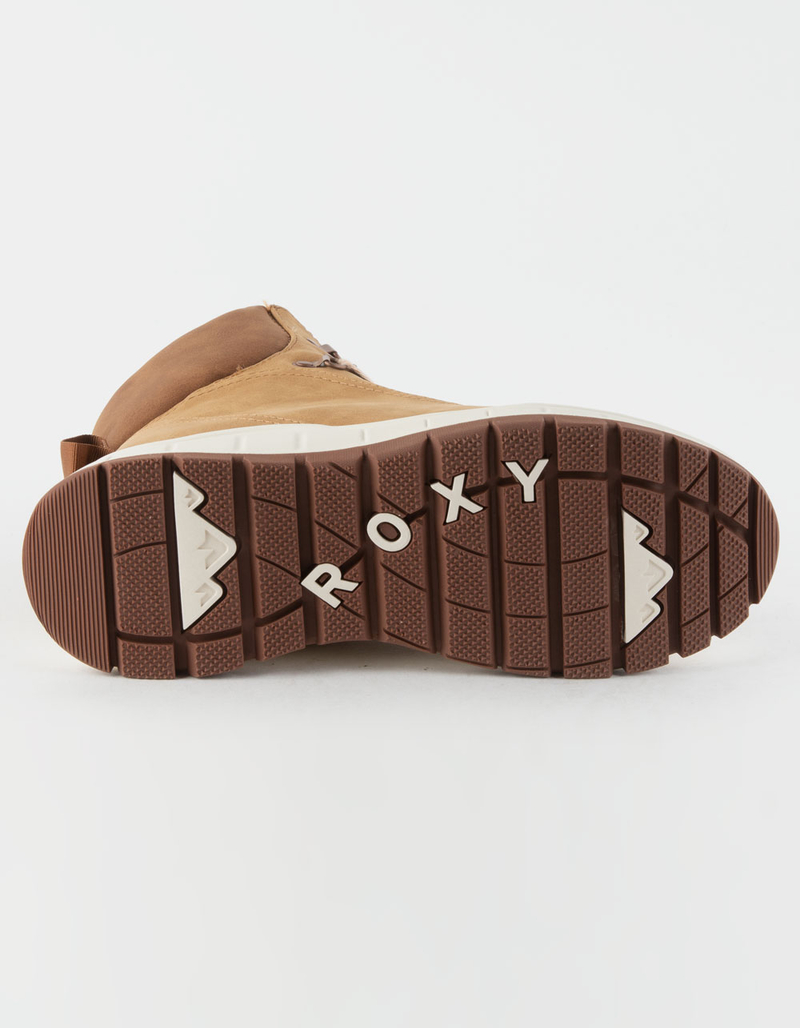 ROXY Karmel Womens LaceUp Boots TAN Tillys