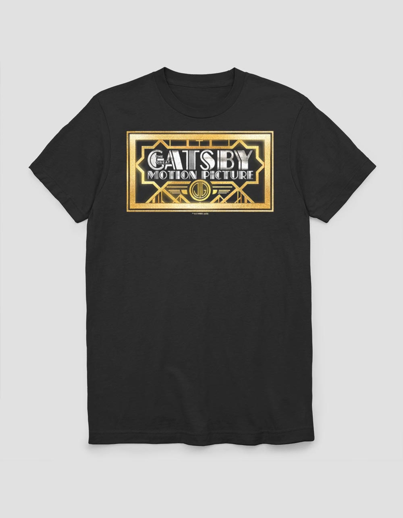 THE GREAT GATSBY Motion Picture Logo Unisex Tee image number 0