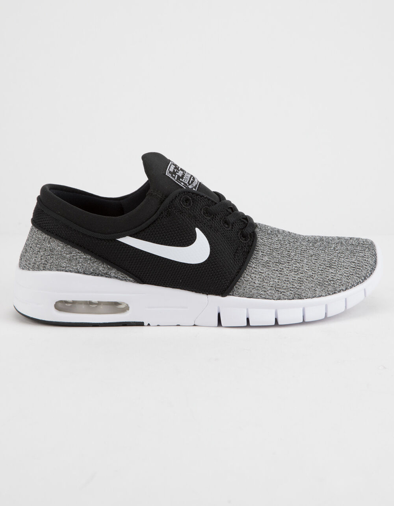 NIKE SB Stefan Janoski Max Black & White Boys Shoes image number 0
