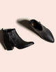 DOLCE VITA Rula Leather Black Womens Booties image number 2