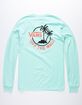 VANS Surf Palm Mint Mens T-Shirt image number 2