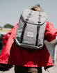 HERSCHEL SUPPLY CO. Retreat Raven Crosshatch & Black Backpack image number 1