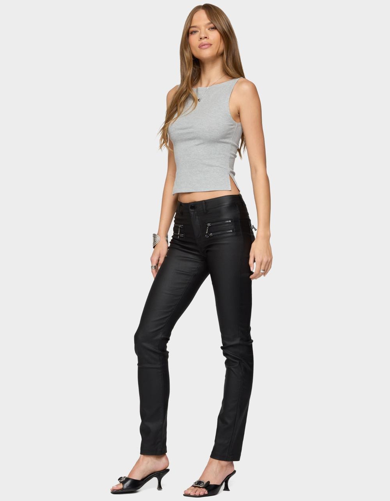EDIKTED Elliana Side Slit Tank Top image number 3