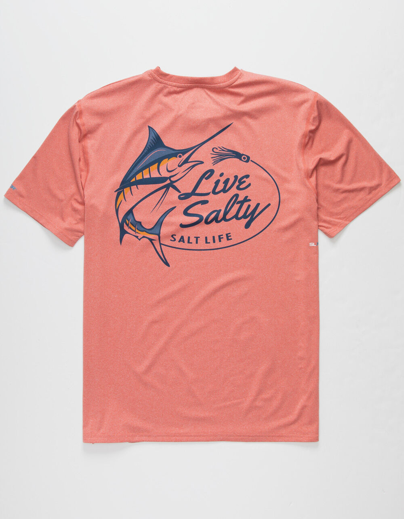 SALT LIFE Salty Marlin Lure Mens Pocket Tee image number 0