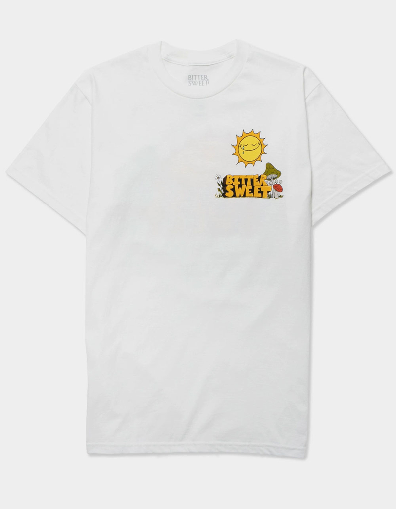 BITTERSWEET Sad Sun Oversized Mens Tee image number 1