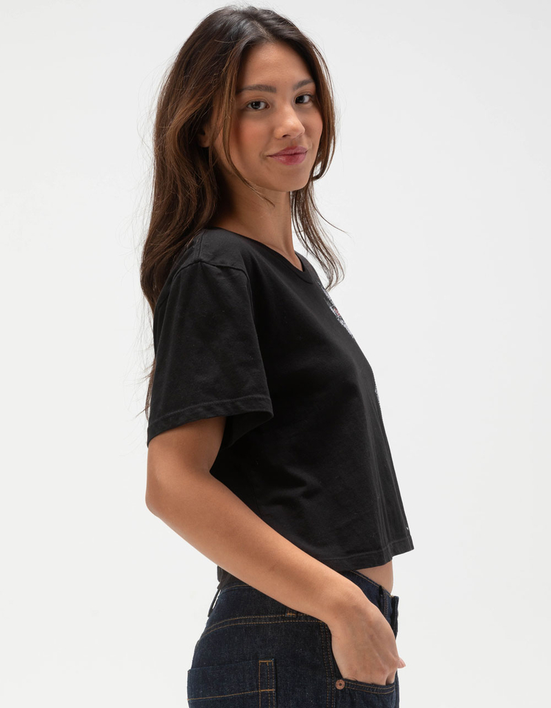 AFFLICTION Live Womens Crop Tee image number 2