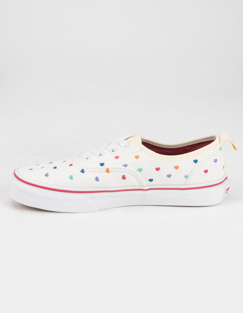 VANS Rainbow Cord Authentic Elastic Lace Girls Shoes image number 3