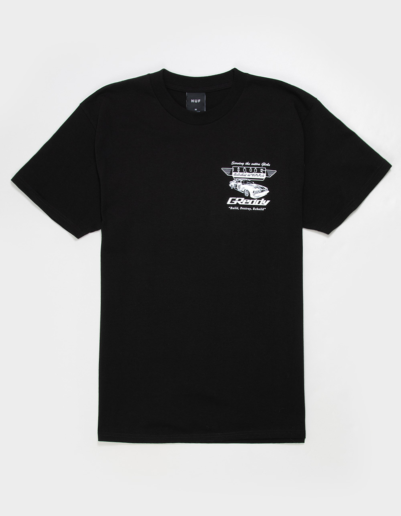 HUF x GReddy Body Work Mens Tee image number 1