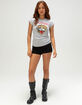 ED HARDY Tiger Head Womens Fitted Tee image number 4