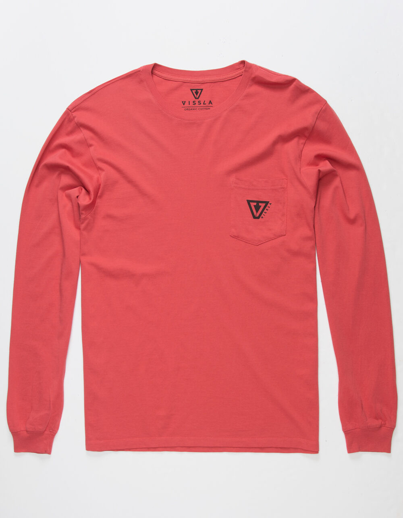 VISSLA Established Mens Pocket Tee image number 0