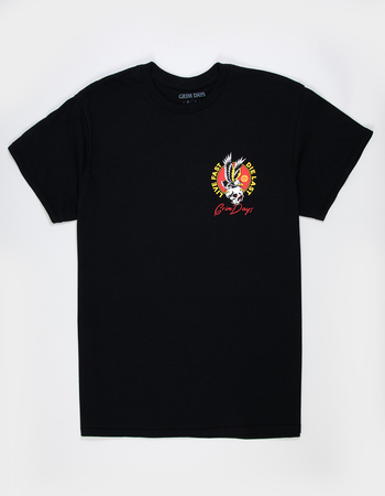 GRIM DAYS Live Fast Mens Tee Alternative Image