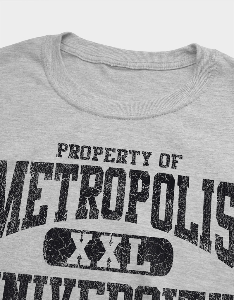 SUPERMAN Superman Property of Metropolis University Mens Tee image number 2