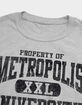 SUPERMAN Superman Property of Metropolis University Mens Tee image number 3