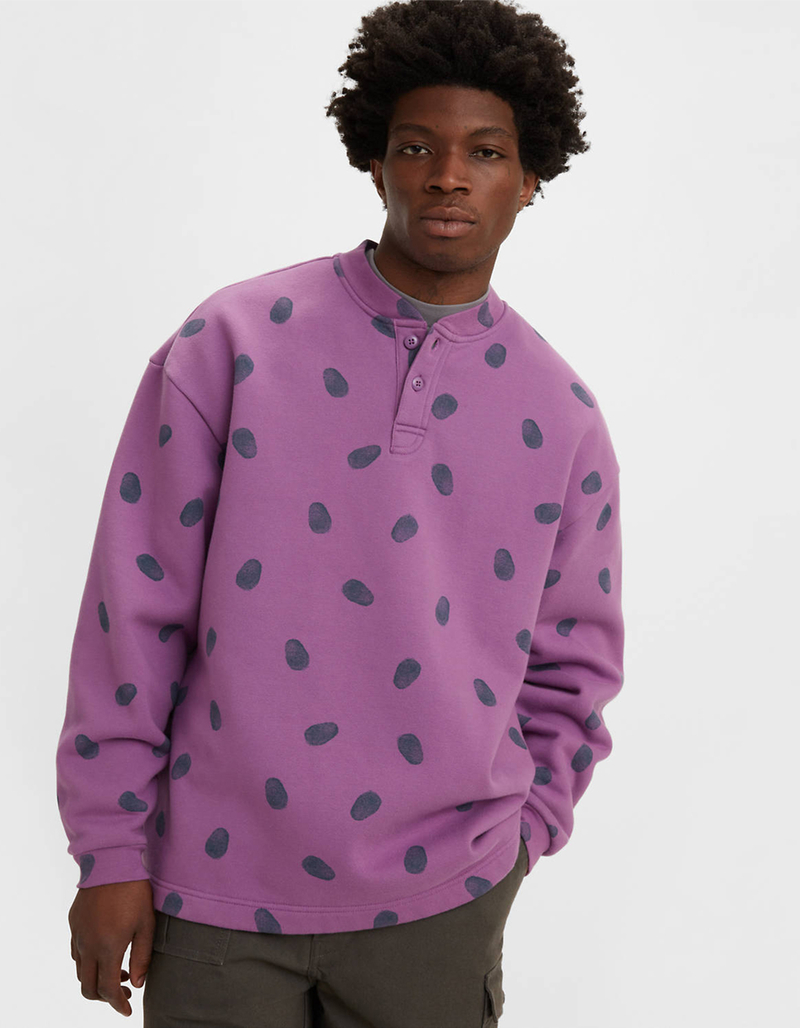 LEVI'S Skate Mens Pullover Henley image number 1