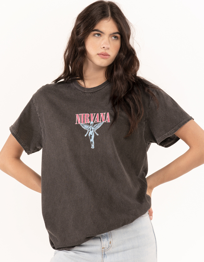 NIRVANA Angel Backhit Womens Tee image number 1