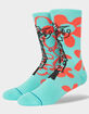 STANCE x Disney Surf Check Mickey By Russ Mens Crew Socks image number 1