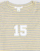 FULL TILT 15 Girls Stripe Tee image number 2