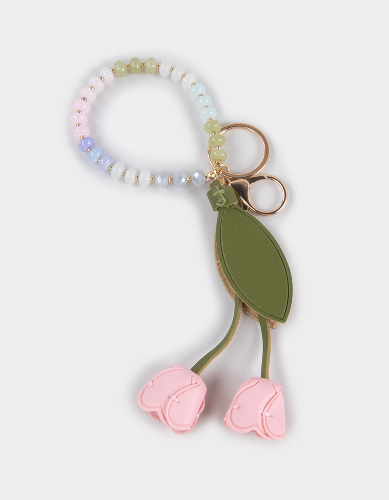FULL TILT Bead Tulips Bag Charm image number 0