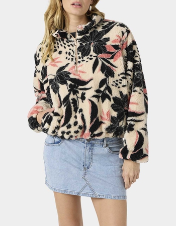 O'NEILL Kacey High Pile Fleece Womens Pullover Jacket Primary Image