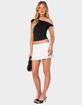 EDIKTED Lace Bow Asymmetric Top image number 4