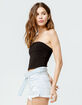 FULL TILT Essentials Black Womens Tube Top image number 2