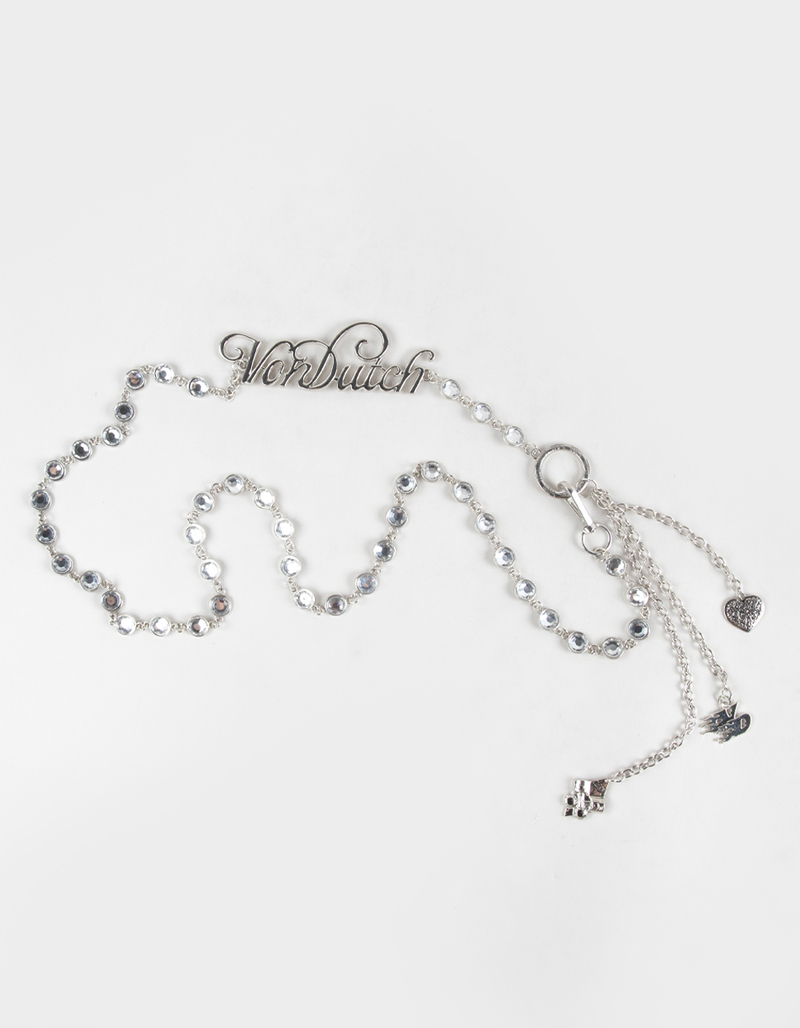 VON DUTCH Script Womens Chain Belt image number 0