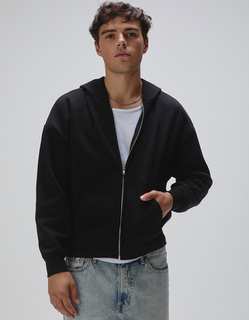 RSQ Mens Oversized Zip-Up Hoodie Primary Image