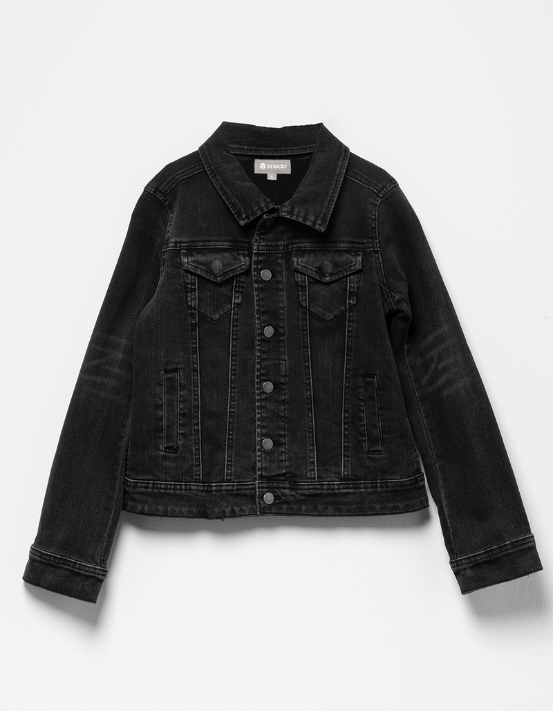 TRACTR Girls Denim Jacket image number 0